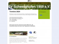 sv-schweighofen.de Webseite Vorschau