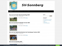 sv-sonnberg.at Webseite Vorschau