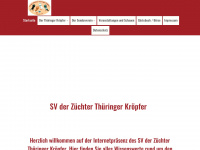 sv-thueringer-kroepfer.de Webseite Vorschau
