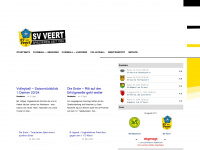 sv-veert.de Webseite Vorschau
