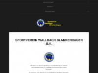 sv-wallbach.de Webseite Vorschau