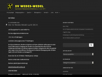 sv-wedes-wedel.de Webseite Vorschau