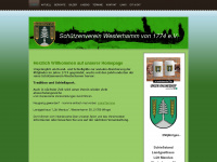 sv-westerhamm.de Webseite Vorschau