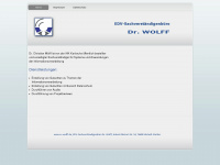 sv-wolff.de Webseite Vorschau