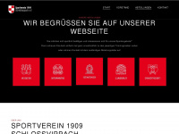 sv1909schlossvippach.de Webseite Vorschau
