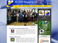 sv1920mupperg.de Webseite Vorschau