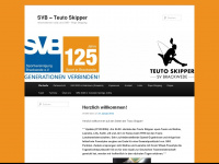 svb-teutoskipper.de Webseite Vorschau