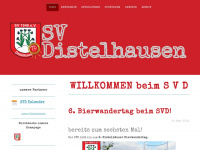 svdistelhausen.de Webseite Vorschau