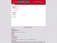 sven-matthiesen.de Webseite Vorschau