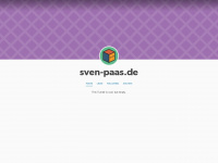 sven-paas.de Webseite Vorschau
