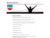 svgamsen.ch Webseite Vorschau