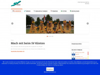 svkuenten.ch Webseite Vorschau