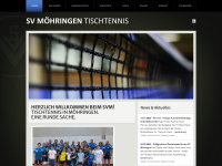svm-tischtennis.de Webseite Vorschau