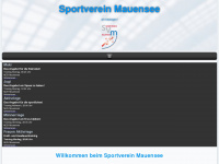 svmauensee.ch Webseite Vorschau