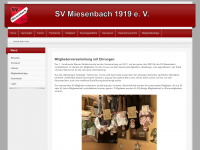svmiesenbach.de Webseite Vorschau
