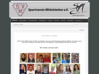 svmittelstetten.de Webseite Vorschau