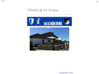 svo-tennis.de Webseite Vorschau
