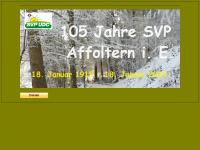 svp-affoltern.ch Webseite Vorschau