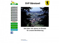 svp-baeretswil.ch Webseite Vorschau