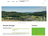 svp-bezirk-dielsdorf.ch Webseite Vorschau