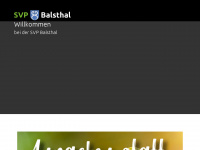 svp-balsthal.ch Webseite Vorschau