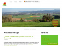 svp-bezirk-rheinfelden.ch Webseite Vorschau