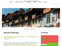svp-bueren.ch Webseite Vorschau