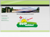 svp-dielsdorf.ch Webseite Vorschau