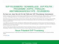 svp-feusisberg.ch Webseite Vorschau
