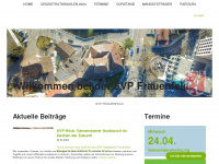 svp-frauenfeld.ch Webseite Vorschau