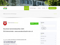 svp-bottmingen.ch Webseite Vorschau