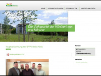 svp-koeniz.ch Webseite Vorschau