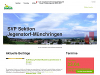 svp-jegenstorf.ch Webseite Vorschau