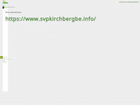 svp-kirchberg.ch Webseite Vorschau