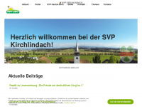 svp-kirchlindach.ch Webseite Vorschau