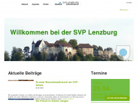 svp-lenzburg.ch Webseite Vorschau