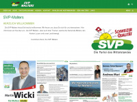 svp-malters.ch Webseite Vorschau