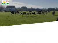 svp-rual.ch Webseite Vorschau