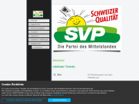 svp-seengen.ch Webseite Vorschau