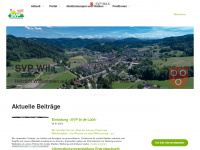 svp-wila.ch Webseite Vorschau