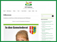 svp-wollerau.ch Webseite Vorschau