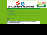 svp-zofingen.ch Webseite Vorschau