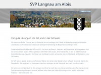 svplangnau.ch Webseite Vorschau