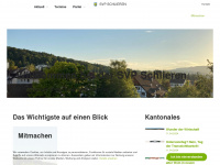 svpschlieren.ch Webseite Vorschau
