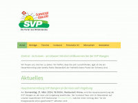 svpwangen.ch Webseite Vorschau