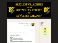 svvolksedalldorf.de Webseite Vorschau