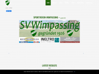 svwimpassing.at Webseite Vorschau