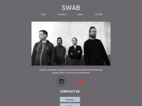swab-music.ch Webseite Vorschau