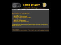swat-security.ch Webseite Vorschau
