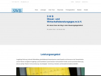 swb.co.at Webseite Vorschau